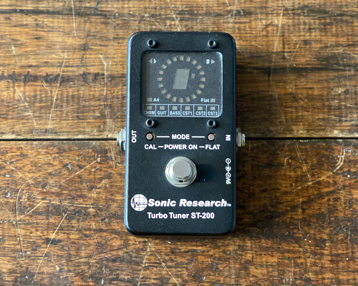 Sonic Research ST-200 Turbo Tuner – Found Sound