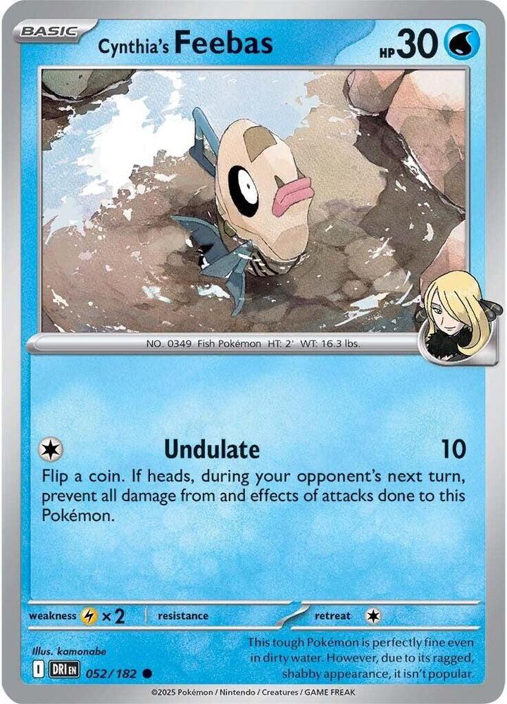 Cynthia's Feebas - SV10: Destined Rivals - Pokemon - TCGplayer.com