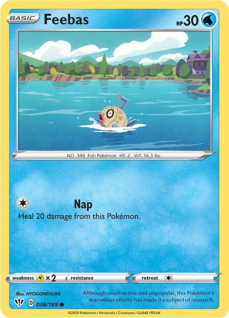 Feebas - SWSH03: Darkness Ablaze - Pokemon - TCGplayer.com