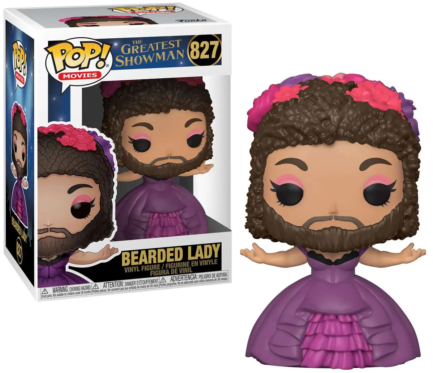 Funko The Greatest Showman POP Movies Bearded Lady Vinyl Figure
