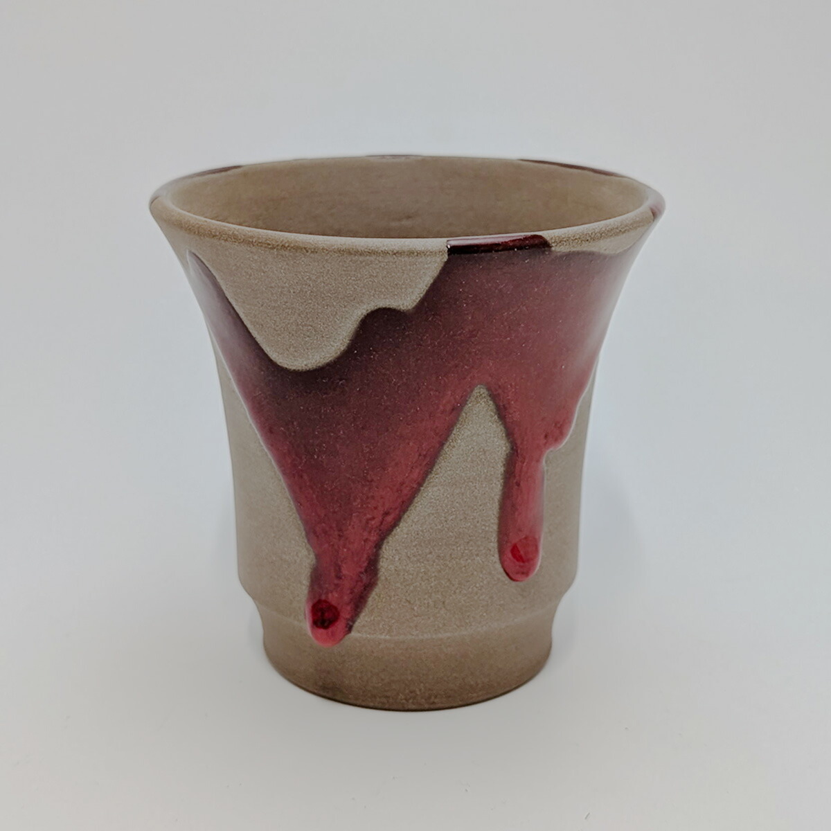 楽天市場】静邨陶房 鈴木龍 赤焼 フリーカップ 静邨陶房作品 赤い