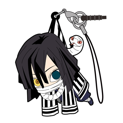 伊黒小芭内 つままれストラップ [アニメ「鬼滅の刃」] | キャラクター