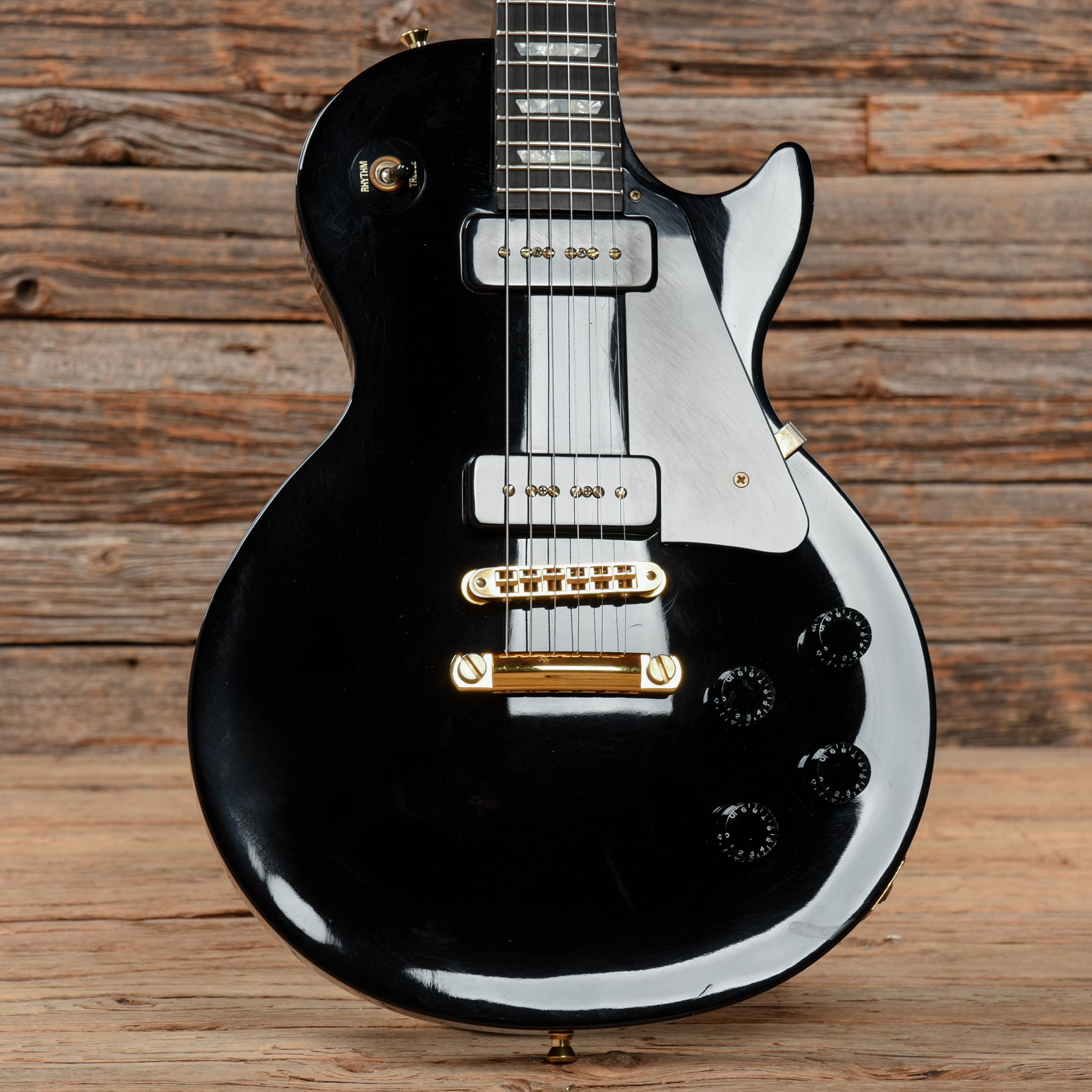 Gibson Les Paul Studio P-90 Black 1993 – Chicago Music Exchange