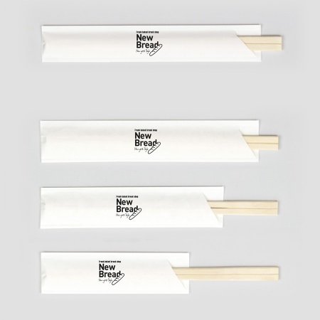 B0005-0001｜箸袋名入れ 5型8寸 5型ハカマ フルカラー印刷 B0005-0001