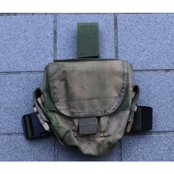 米軍放出SOEレッグダンプポーチOD - ミリタリーサープラス キャンプ