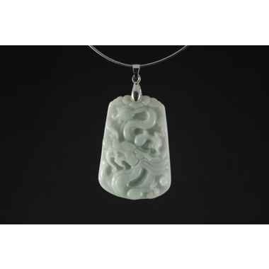 ミャンマー翡翠ペンダントトップ販売 名取貴石 天然石原石鉱物結晶