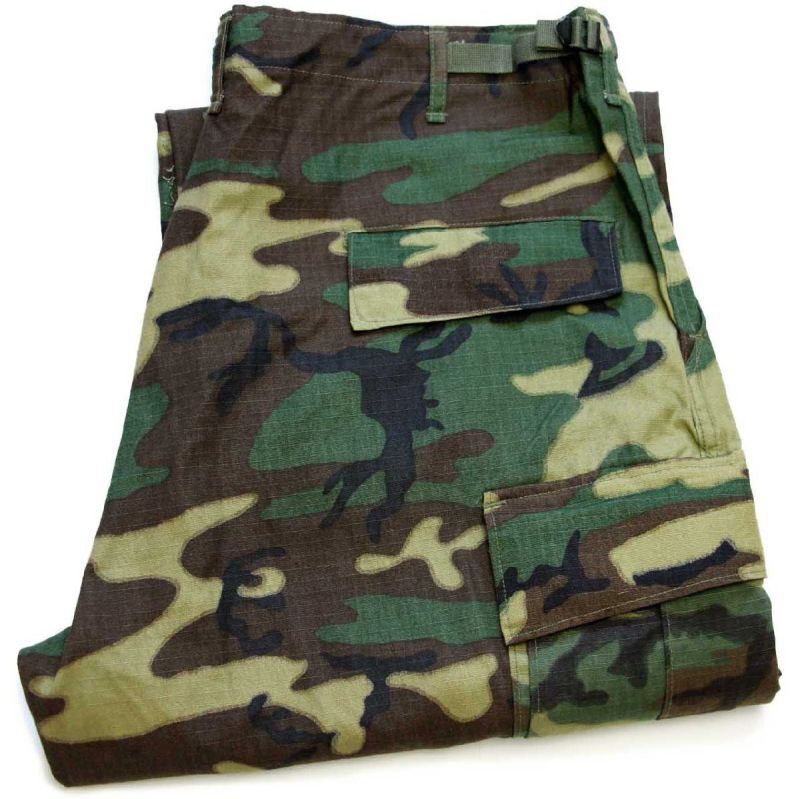 デッドストック☆70s 米軍 U.S.ARMY ERDL ブラウンリーフカモ