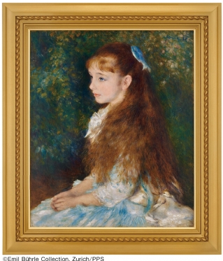 オーギュスト・ルノワール『 イレーヌ・カーン・ダンヴェール嬢(可愛い