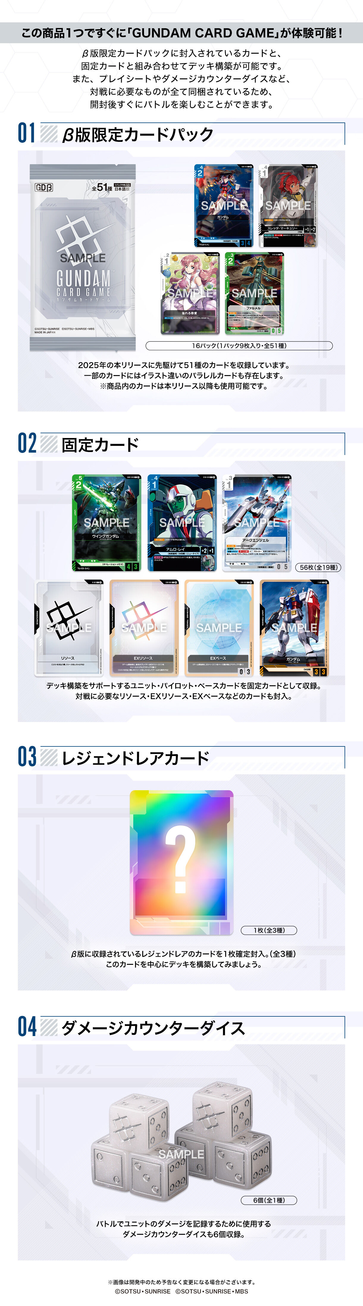 ガンダムカードゲーム リミテッドBOX Ver.β【3次：2025年2月発送