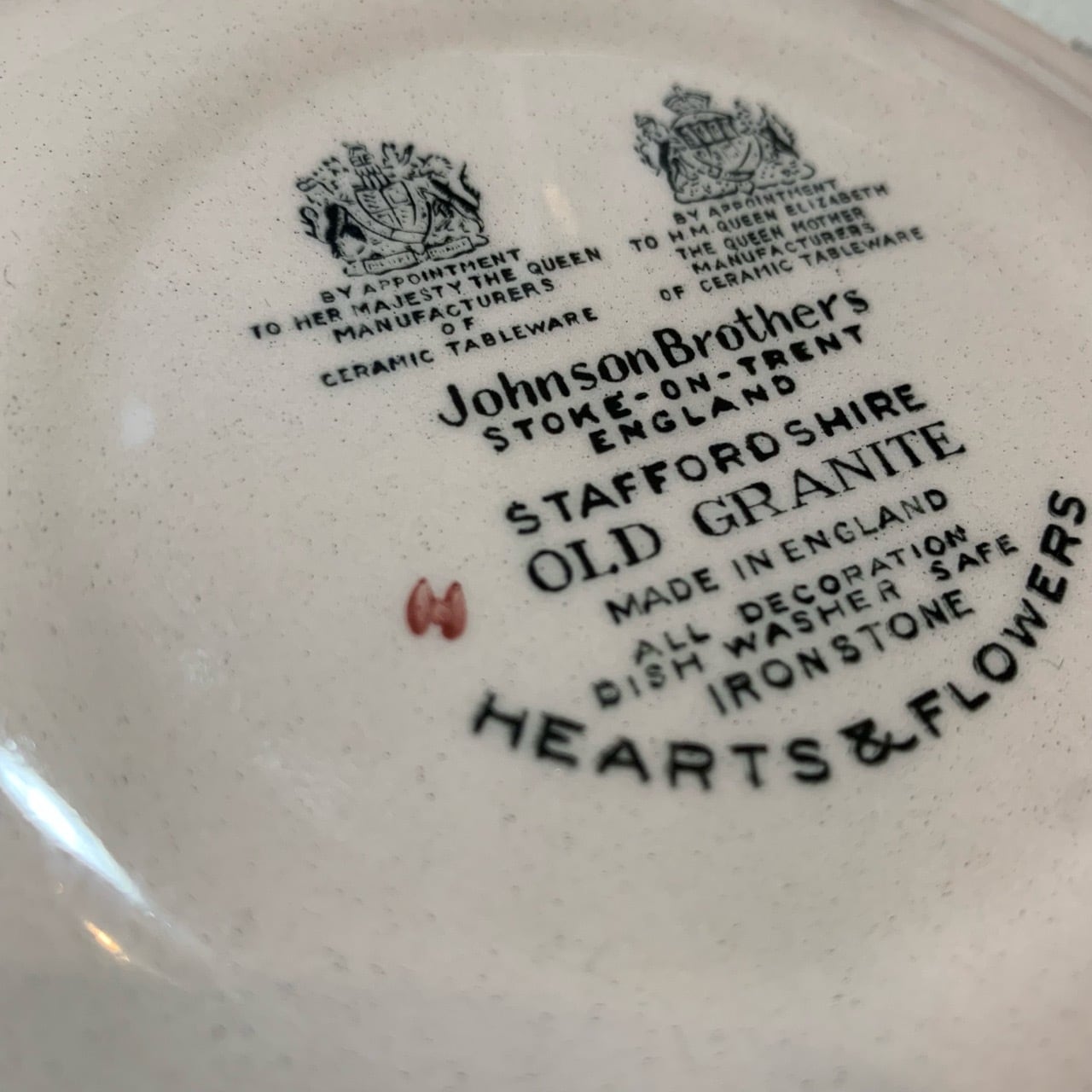 JOHNSON BROTHERS ジョンソンブラザーズ Hearts&Flowers プレート 5枚