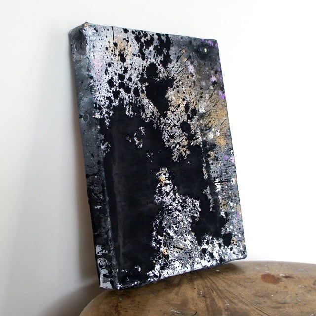 無題」 キャンバスにアクリル * 絵画 現代アート 抽象画 内野隆文