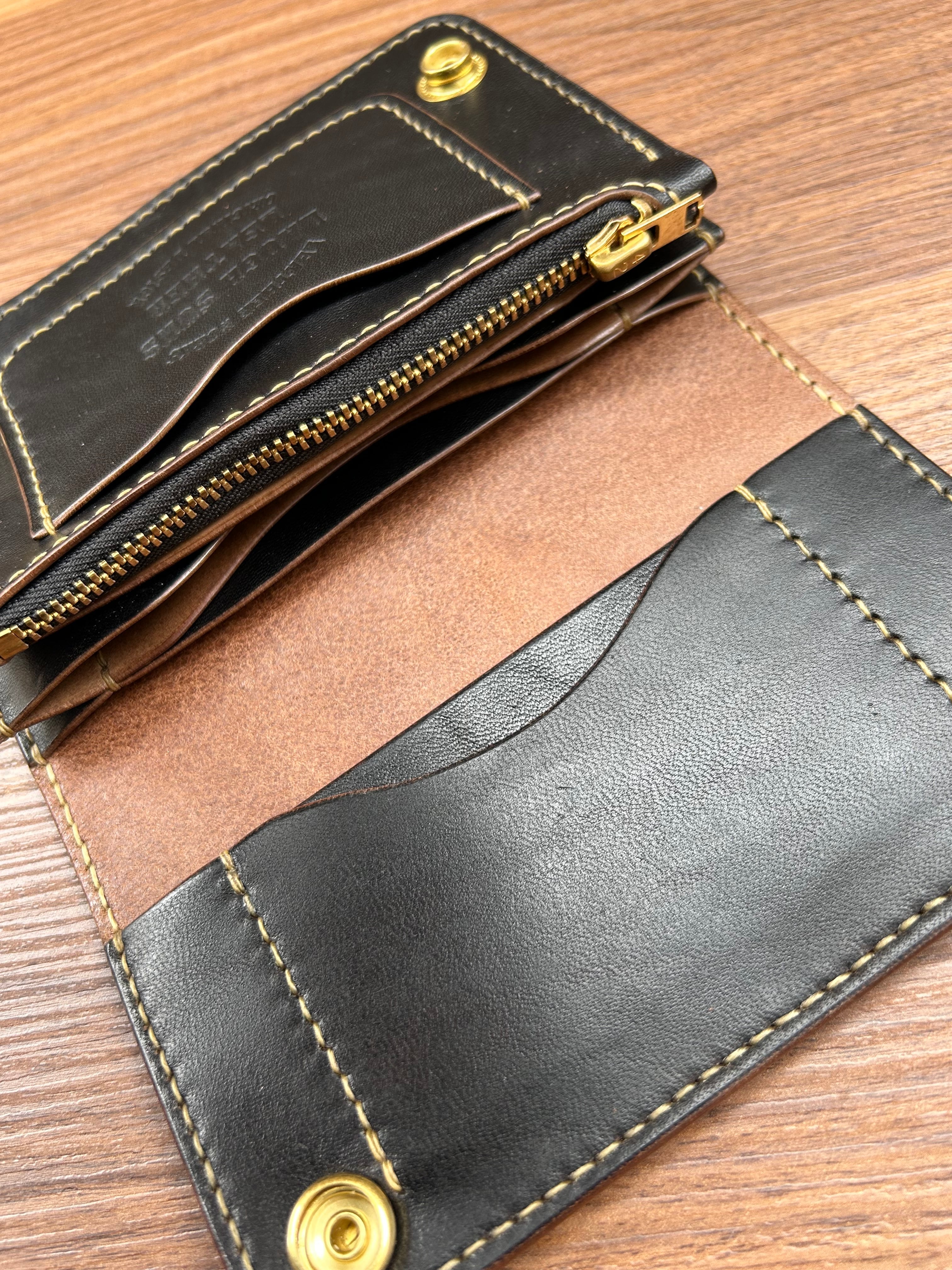 ホースバット ミドルトラッカーウォレット | LAUGH SUNS LEATHER