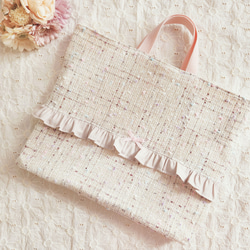 入園入学 女の子 レッスンバック 通園カバン 通学カバン ハートキルト