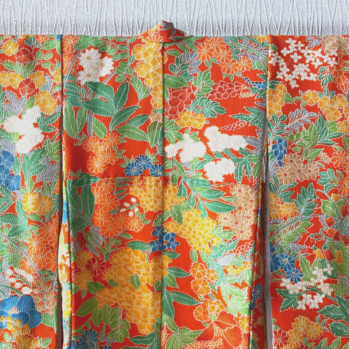 飾って楽しむミニ着物(オレンジ) その他インテリア雑貨 ICCO いっこ