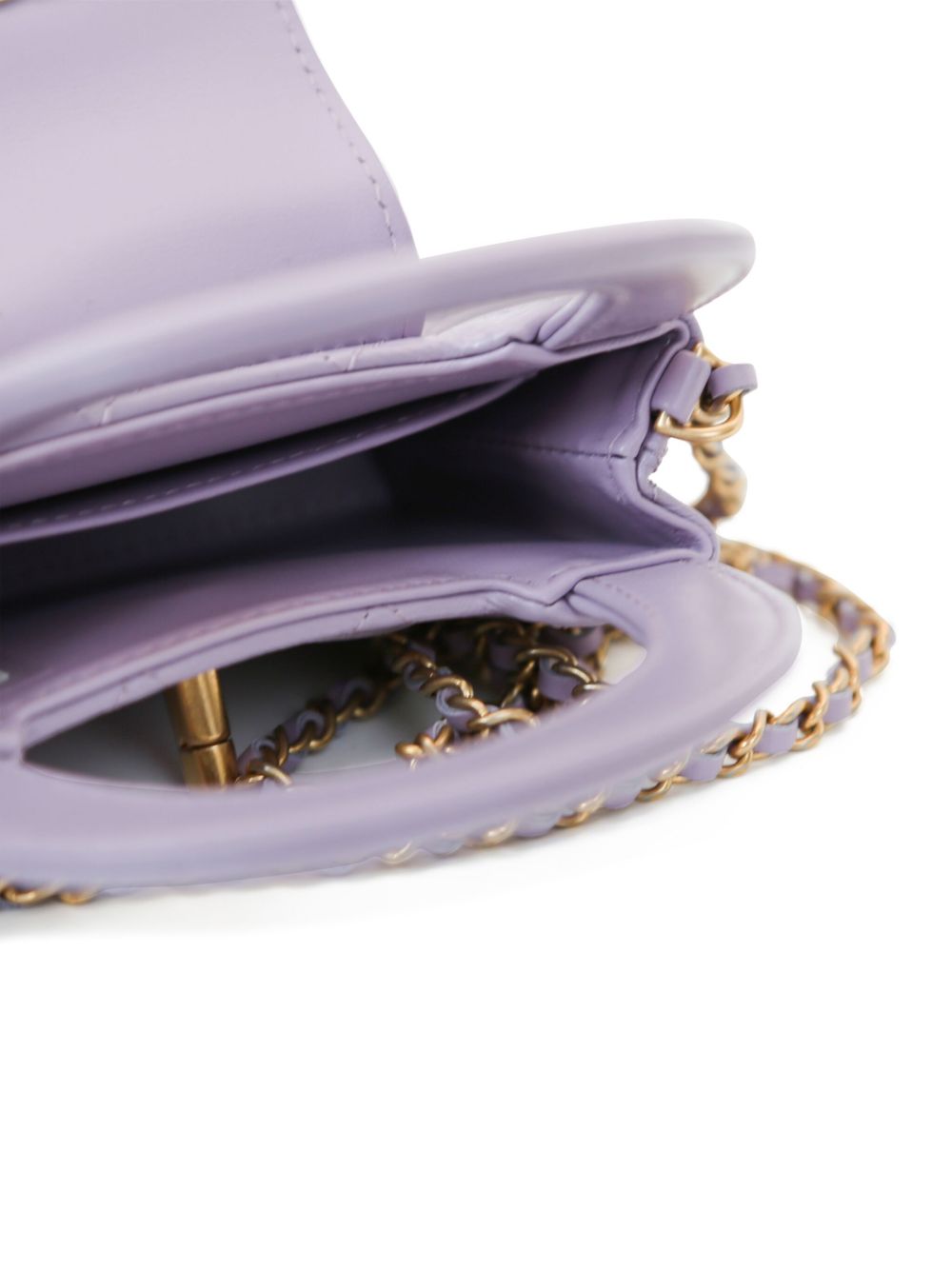 CHANEL Pre-Owned ケリー キルティング ハンドバッグ ミニ | パープル