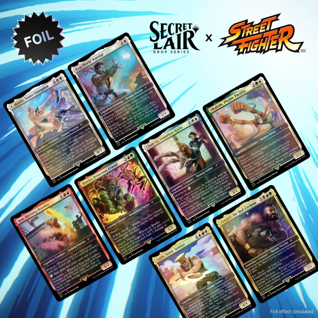 Secret Lair x Street Fighter Foil Edition | Secret Lair