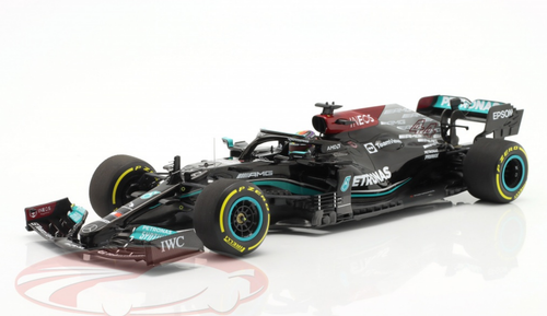 1/18 Minichamps 2021 Lewis Hamilton Mercedes-AMG F1 W12 #44 Winner