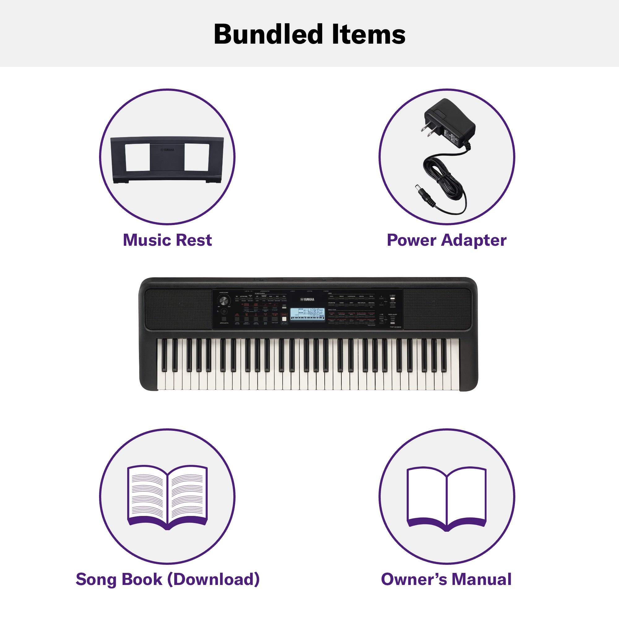 Yamaha PSR-E383 Portable Digital Piano – Chuck Levin's Washington