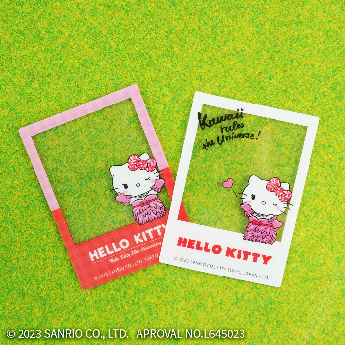 キティ50th_クリアフォトカード