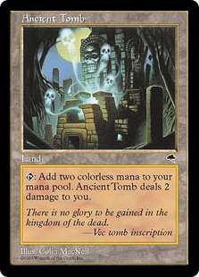 古えの墳墓/Ancient Tomb》[TMP] 土地U | 日本最大級 MTG通販サイト
