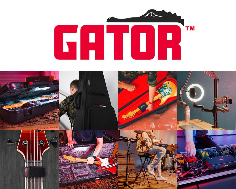 GATOR トロンボーン用 軽量セミハードケース Fアタッチメント有り
