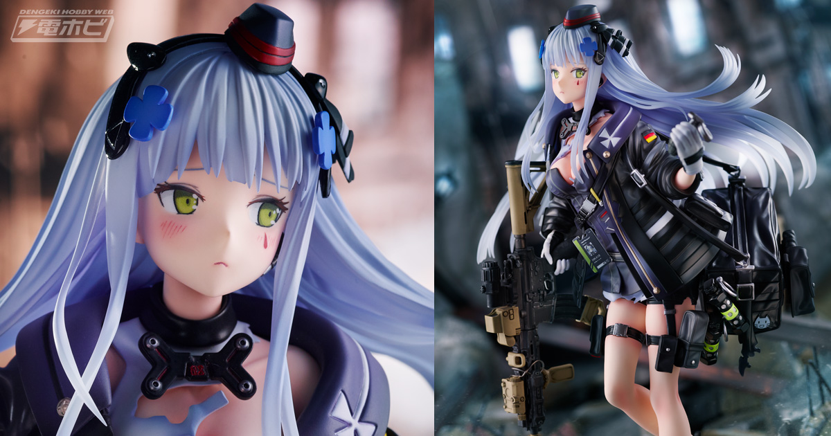 破れた衣装からのぞく豊満ボディにドキドキ！『ドールズフロントライン