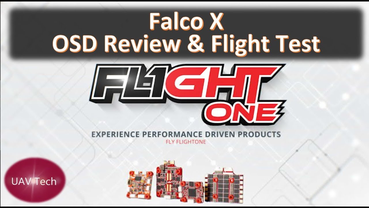 FlightOne: Falco X - OSD Menues and First Flights - YouTube