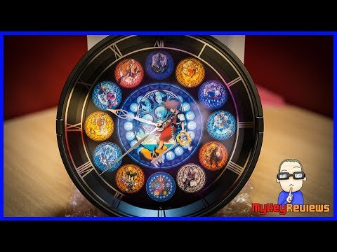 Kingdom Hearts Lighting Clock (Stained Glass Design) | Unboxing