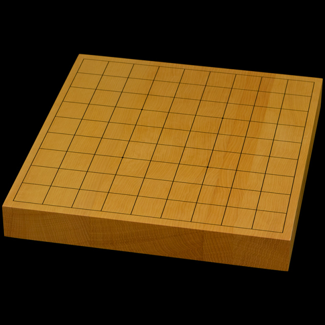 おまかせ】本榧卓上将棋盤 1.5寸（ハギ盤・上） | 前川榧碁盤店