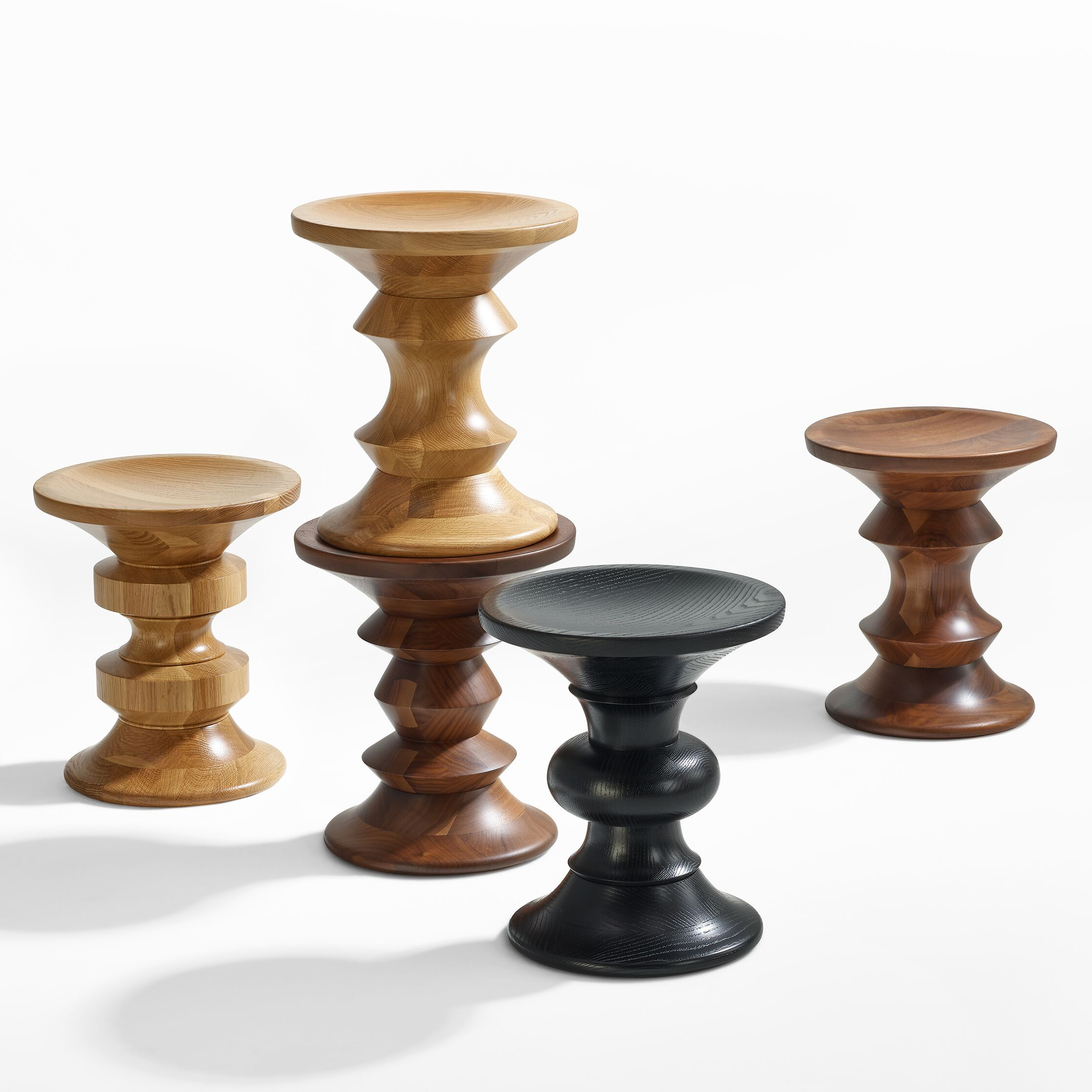 ハーマンミラー正規販売店】イームズターンドスツール Eames Turned