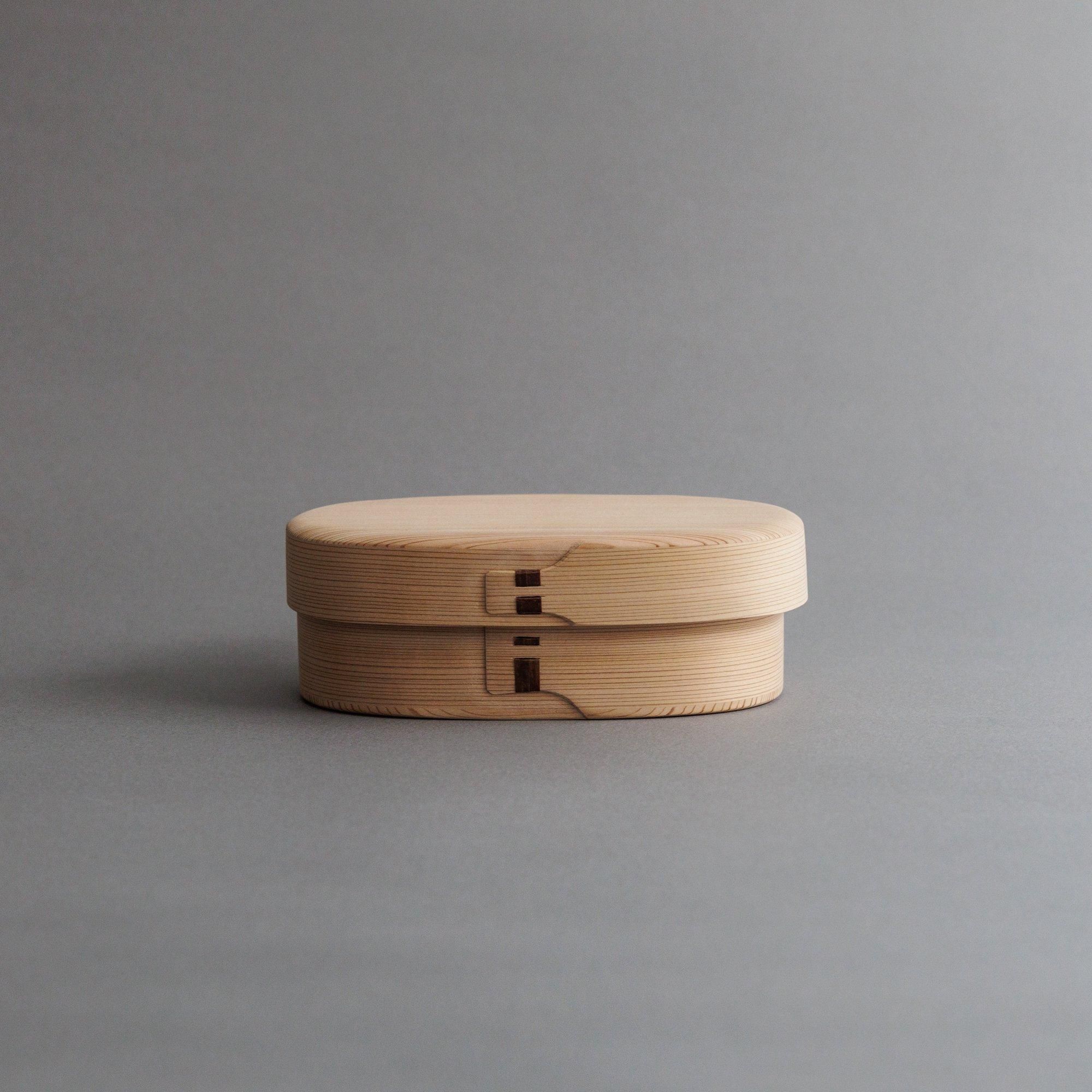 柴田慶信商店 曲げわっぱ 小判弁当箱 (小・中・大) - katakana