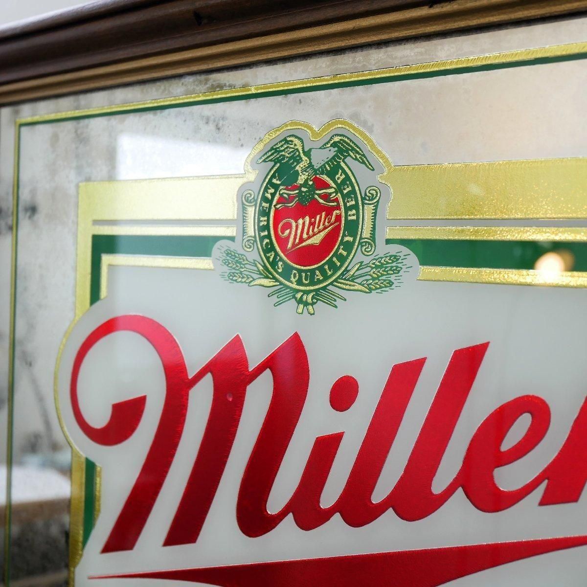 ヴィンテージ パブミラー ビール ミラー -通販-ローズボールアンティークス