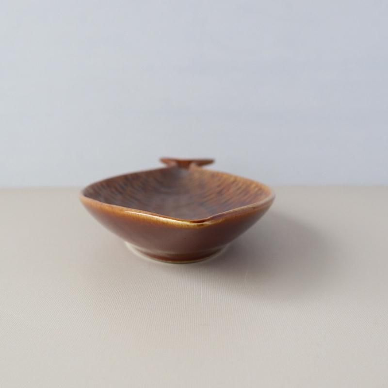 GUSTAVSBERG グスタフスベリ お魚プレート(ブラウン) - 北欧雑貨、北欧