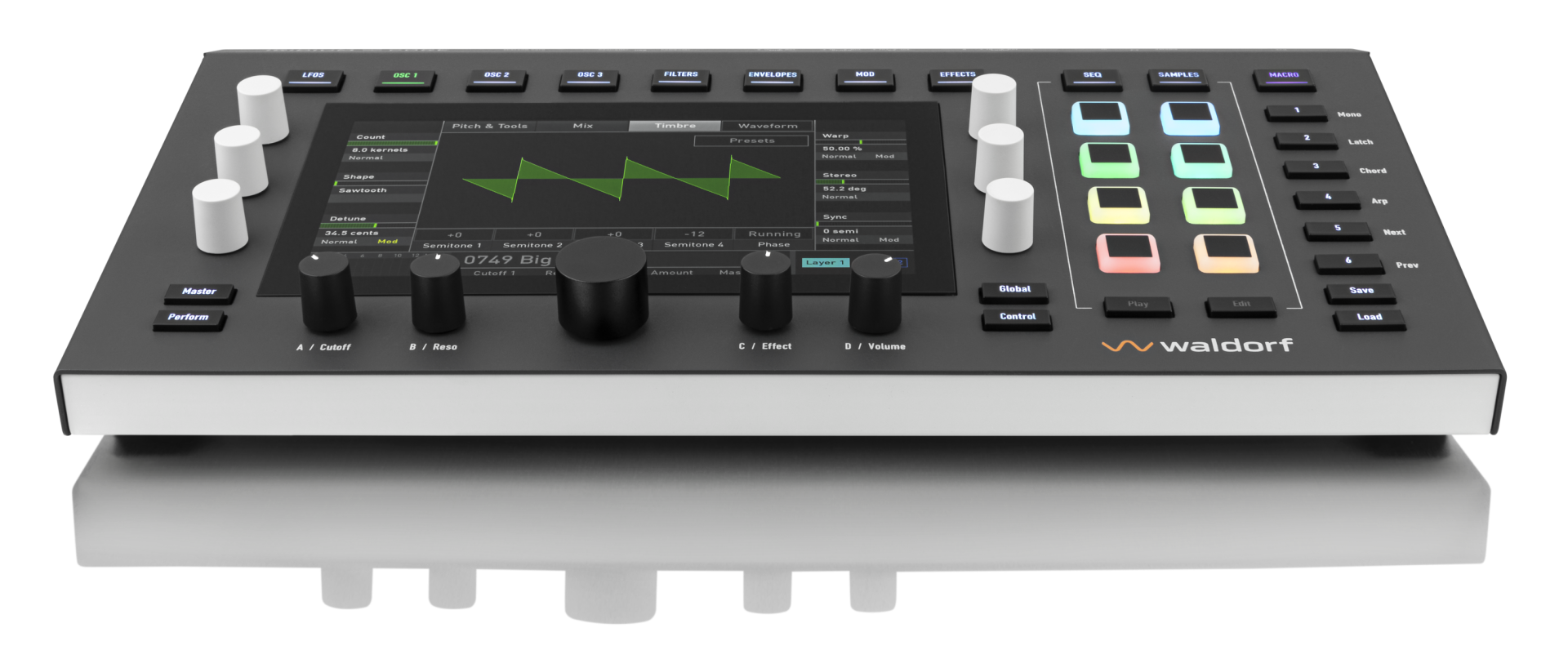 Waldorf Iridium Core | 5つのシンセシスエンジンを搭載した