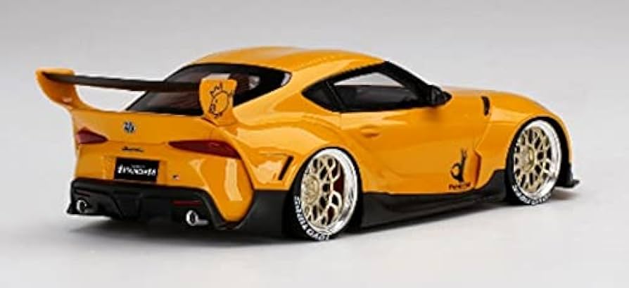 Amazon | TOP SPEED 1/18 Pandem GR スープラ V1.0 イエロー 完成品