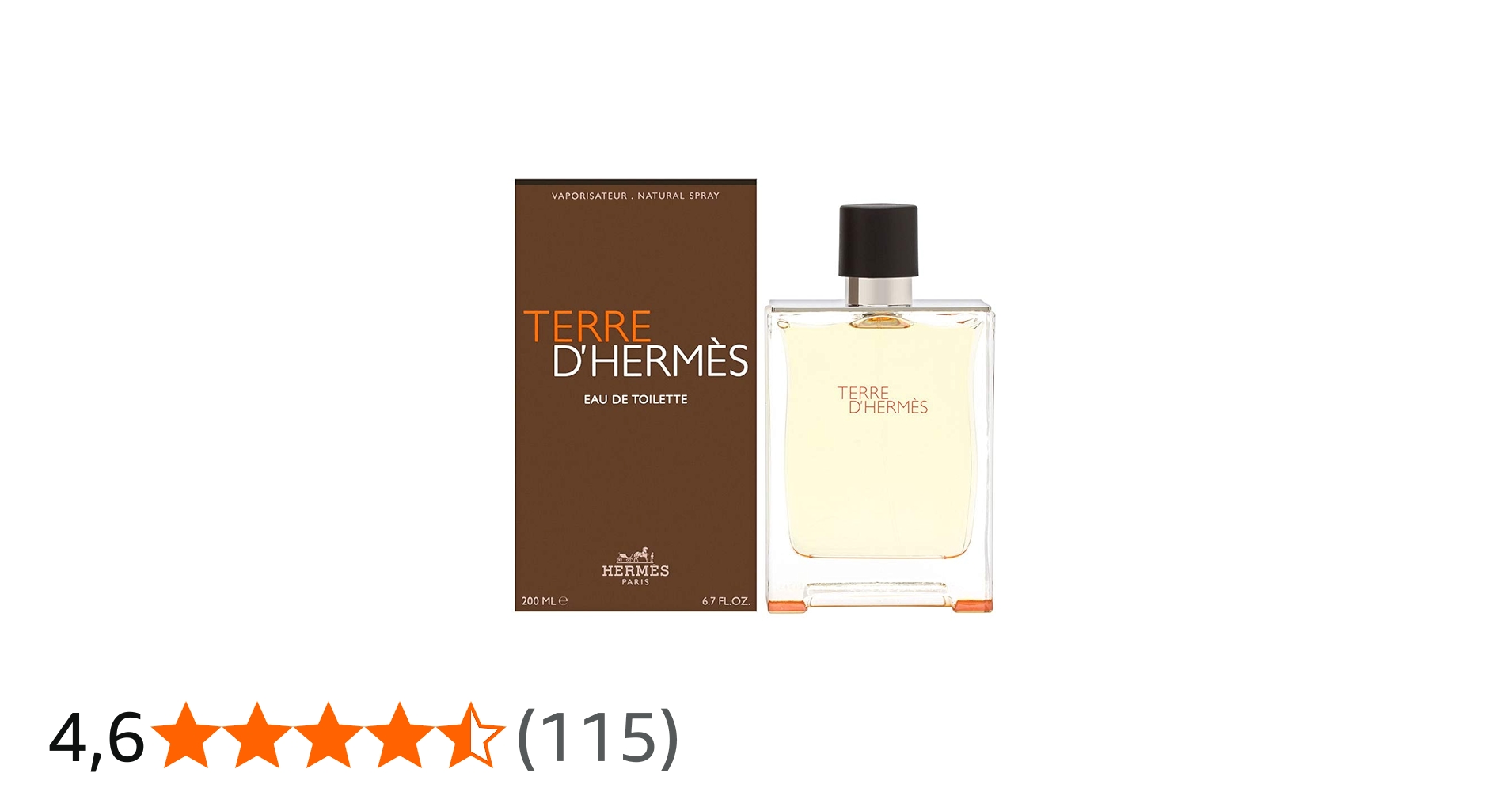 Hermès Terre D' Edt 200ml Erkek Parfüm : Amazon.com.tr: Kişisel