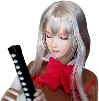 Amazon | LULU SHOP 1/6 フィギュア ドール 用 ヘッド 植毛タイプ