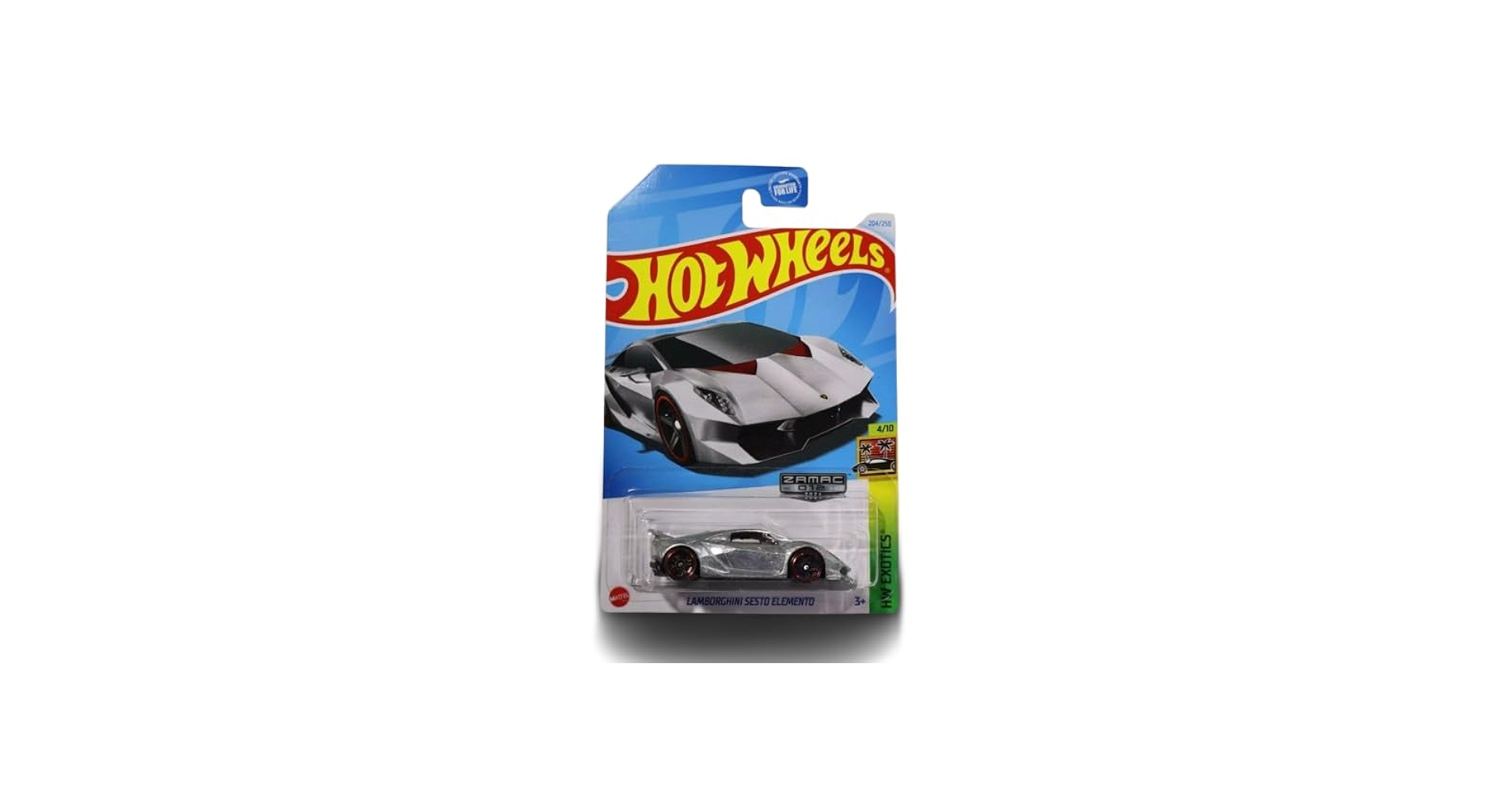 Amazon.com: Hot Wheels Lamborghini Sesto Elemento ZAMAC, HW