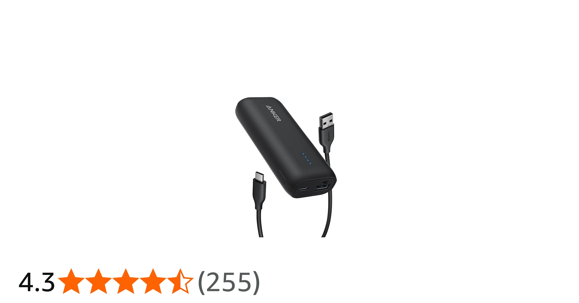 Amazon | Anker 321 Power Bank (PowerCore 5200) (モバイルバッテリー
