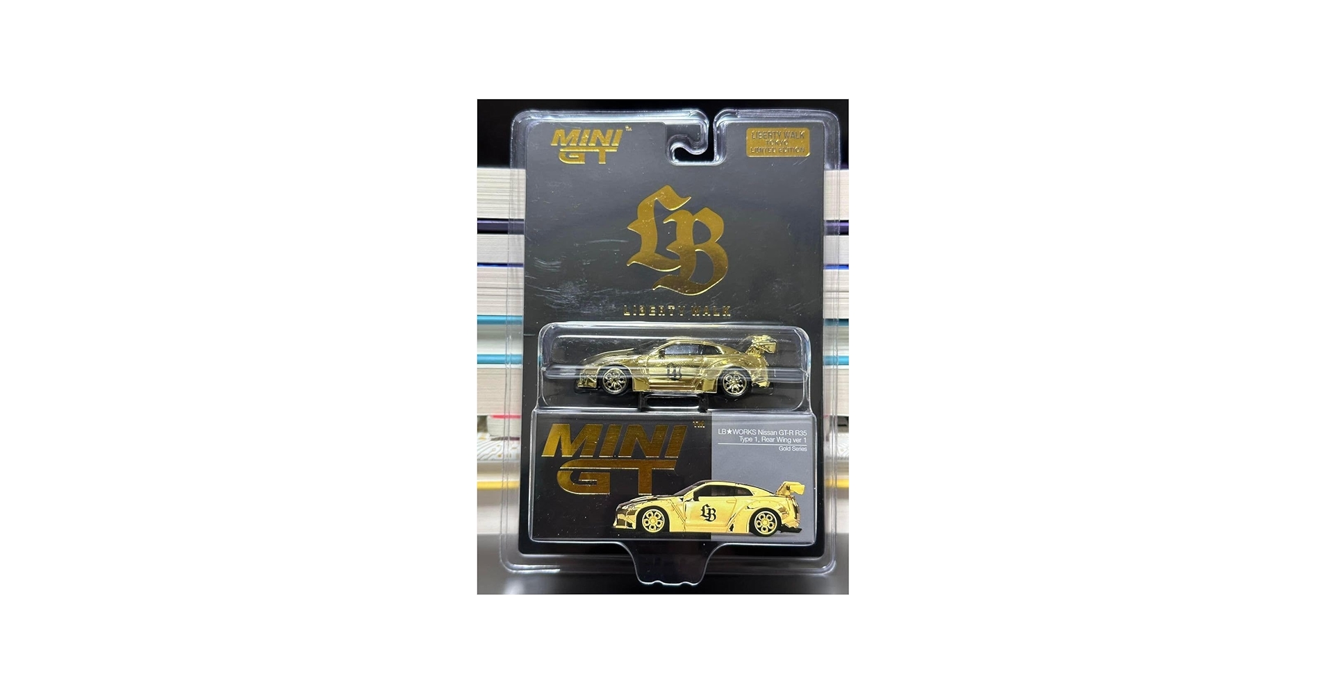 Amazon.co.jp: リバティーウォーク原宿限定 MINI GT 164 LB WORKS GT-R