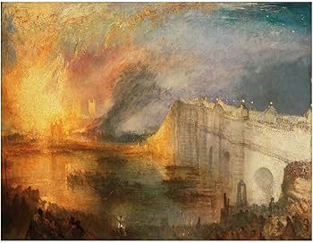 Amazon.co.jp: ジョセフ・マロード・ウィリアム・ターナー -炎上する