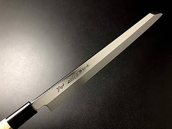 Amazon | 有次 包丁 切付型柳刃 本焼 鏡面仕上げ 純日本鋼 330mm 日本