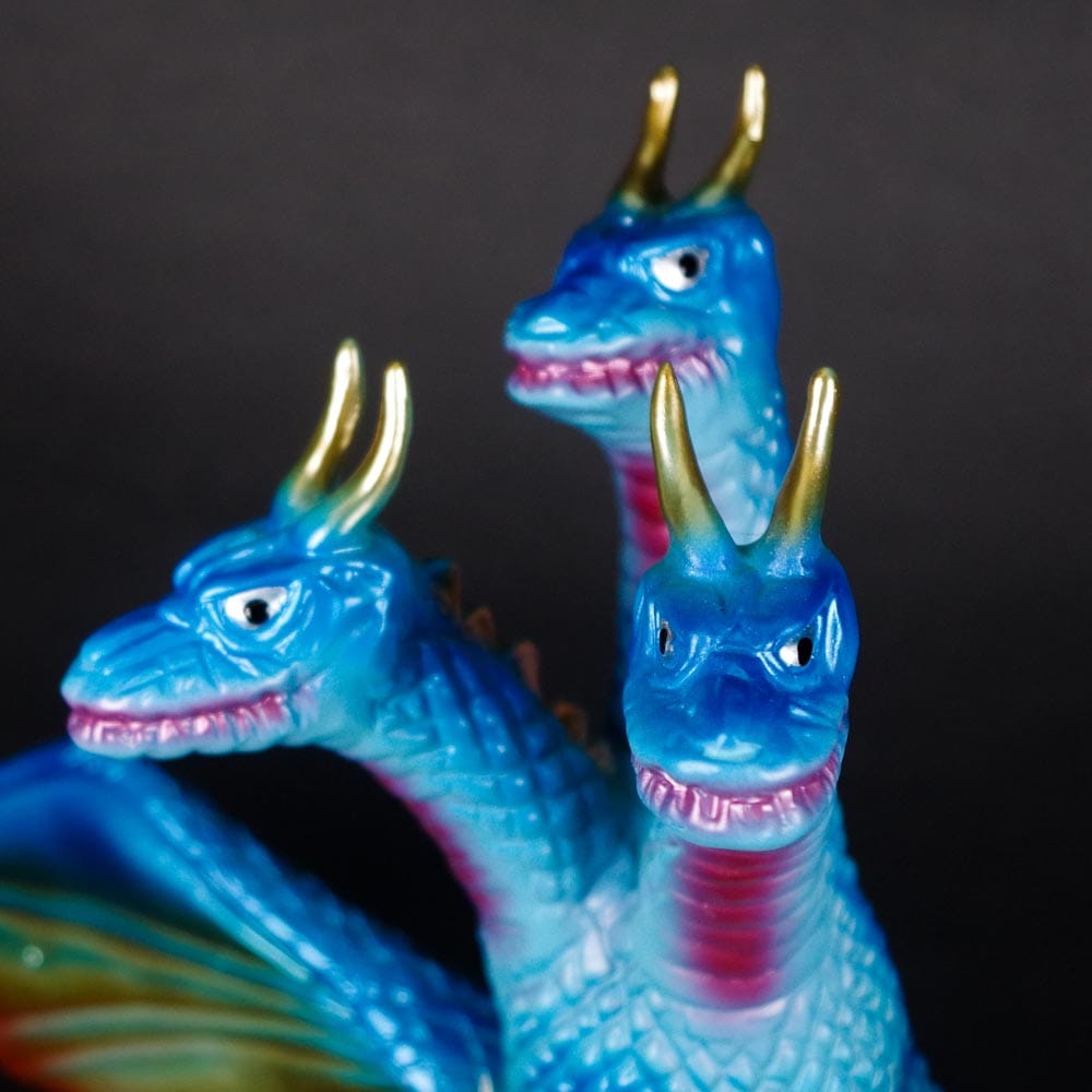 ソフビ/ブルマァク BULLMARK/ゴジラシリーズ/キングギドラ/ブルー