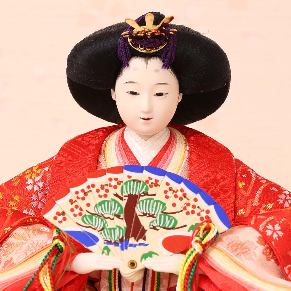 雛人形 吉徳大光×天祥 親王飾り 十二単姿雛 横幅78cm ☆クーポン