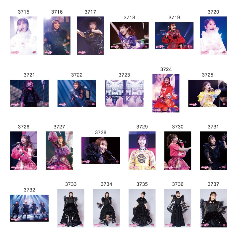 ももいろクローバーZ公式生写真“第54弾”（No.3715-3759）｜ももいろ