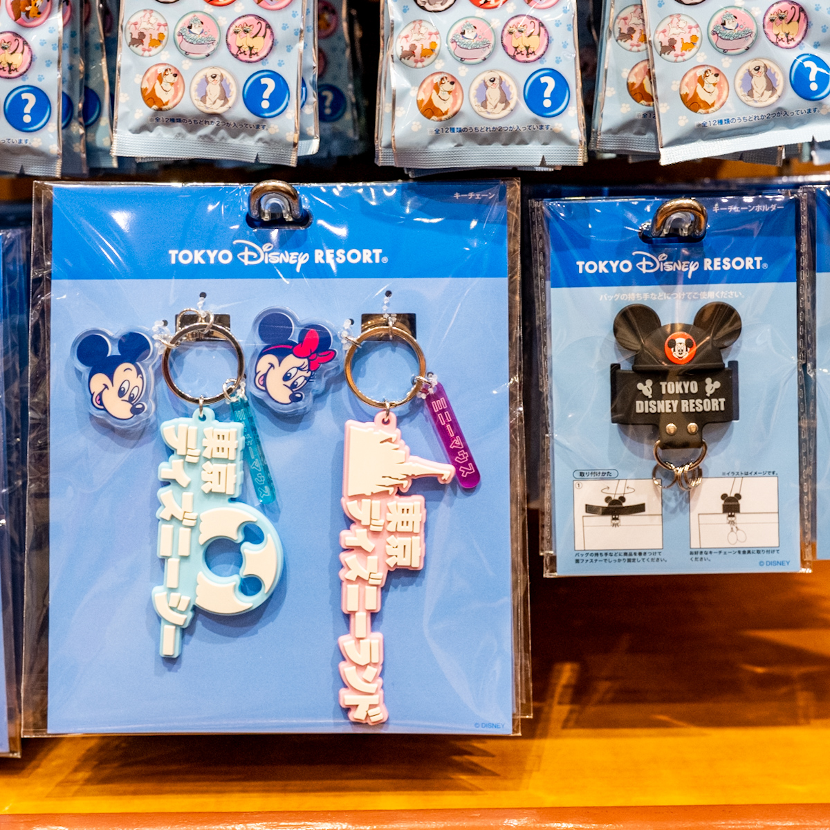 好きなキーチェーンを取り付けて楽しめる！東京ディズニーランド
