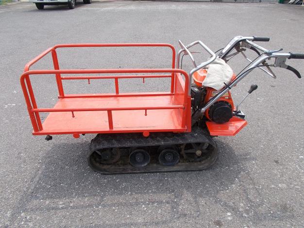 筑水キャニコム手動ダンプ付クローラー運搬車 – 農キング