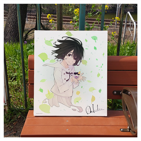 田中将賀 描き下ろしイラスト 「成瀬 順」キャンバスアート（F10号）