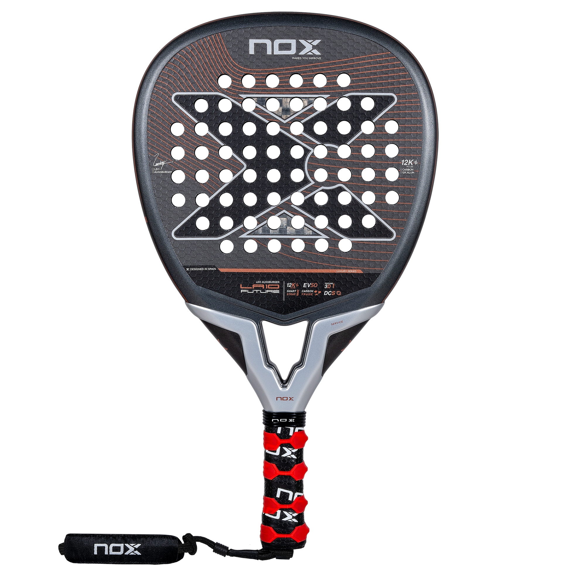 NOX LA10 RACKET BY LEO AUGSBURGER 2024 – Padel Padel