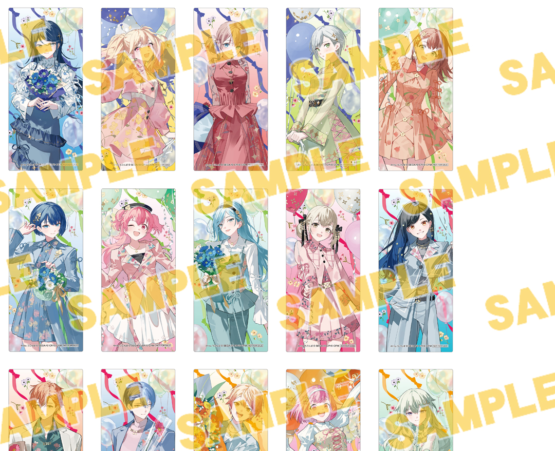 アニメイトにて「プロセカ」4th Anniversary 感謝祭 記念フェア開催